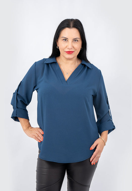 Camasa Elegance albastra - Cod articol: B523