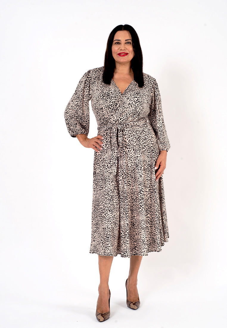 Rochie leopard Zayla