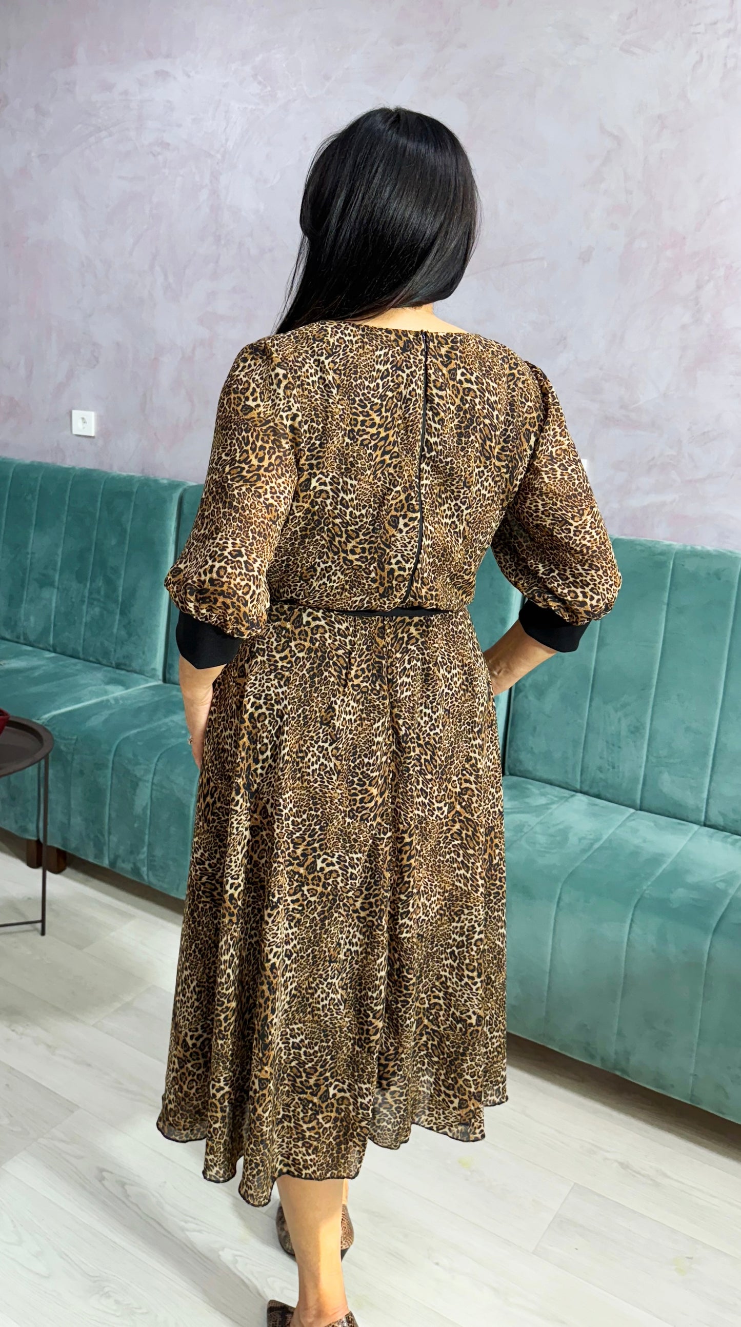 Rochie elegance leopard