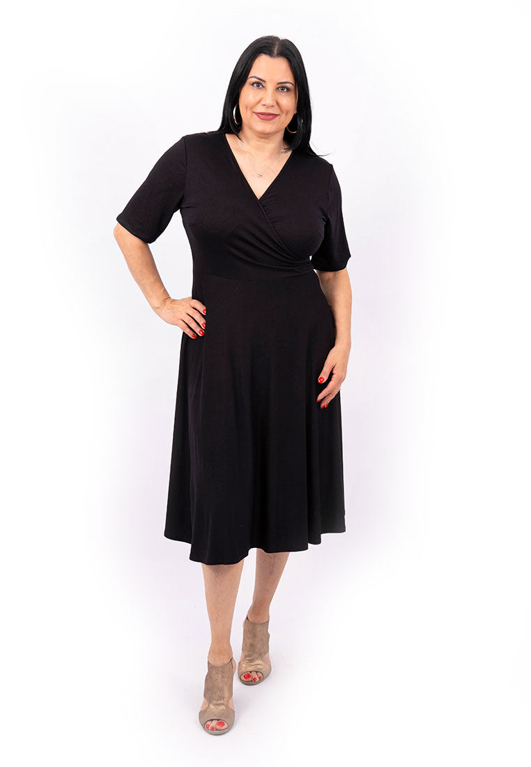 Rochie neagra moderna - Cod Articol: R520