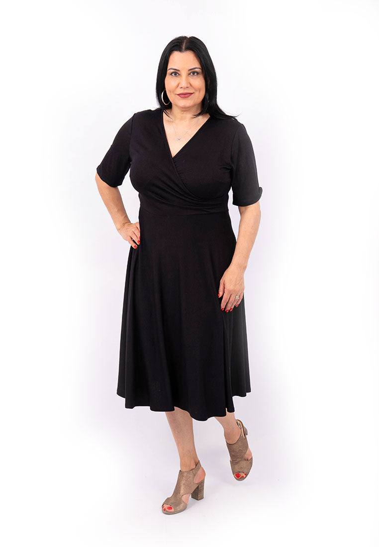 Rochie neagra moderna - Cod Articol: R520