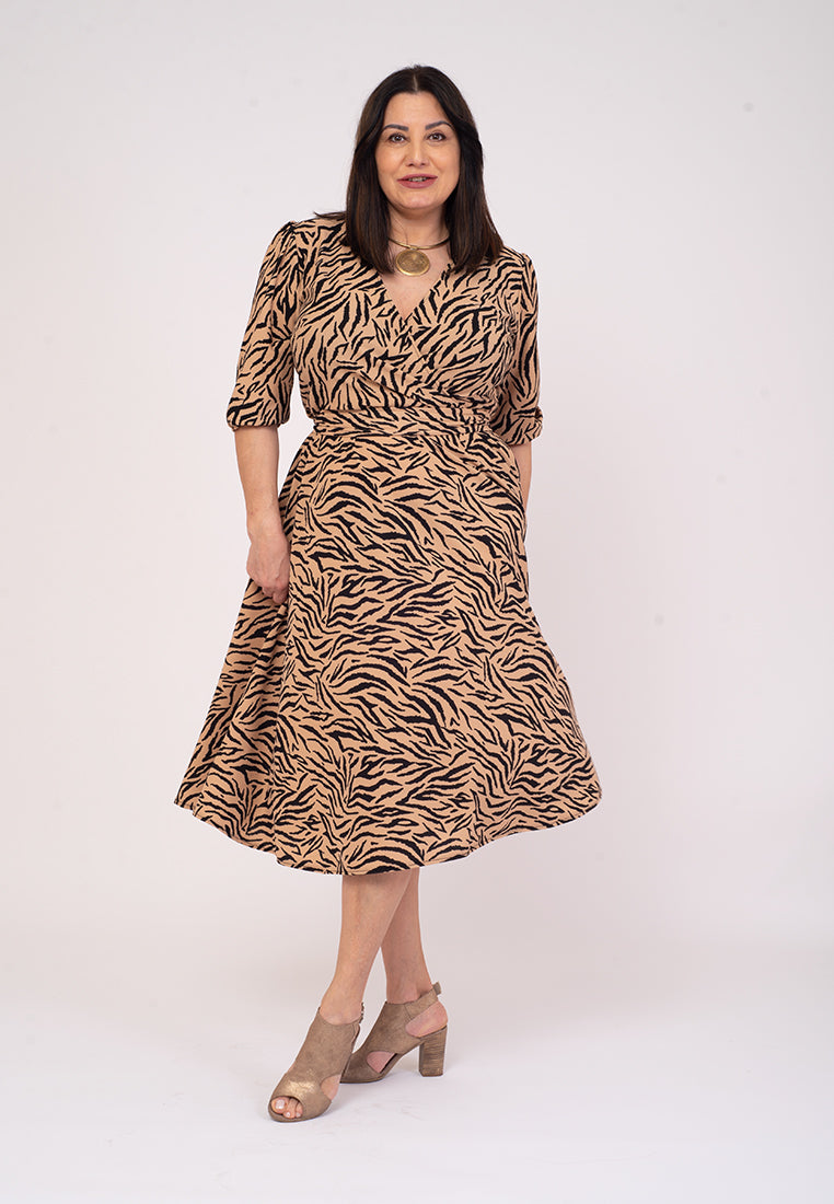 Rochie animal print Margaret