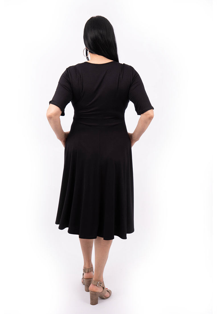 Rochie neagra moderna - Cod Articol: R520