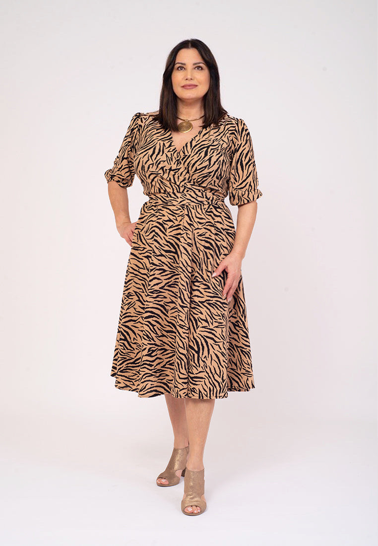 Rochie animal print Margaret