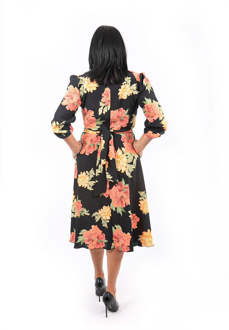 Rochie Orange Flower